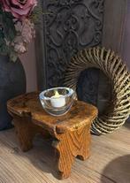 Antiek krukje voor bv vensterbank, Ophalen of Verzenden, Zo goed als nieuw, Hout