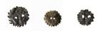 Kinderspelgoed Snorrebot(en)  van lood  3x 1475 –1649   d392, Antiek en Kunst, Ophalen of Verzenden