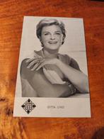 Kaartje Gitta Lind - Telefunken, Ophalen of Verzenden, Gebruikt, Foto of Kaart