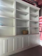 boekenkast 300x43x260H cm - ral 9016 - push to open deuren, Met deur(en), 200 cm of meer, Ophalen of Verzenden, 200 cm of meer