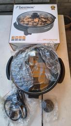 Bestron AHP1200 party & snack pan party /hapjes pan nieuw, Huis en Inrichting, Ophalen, Nieuw, Overige materialen, Koekenpan of Braadpan
