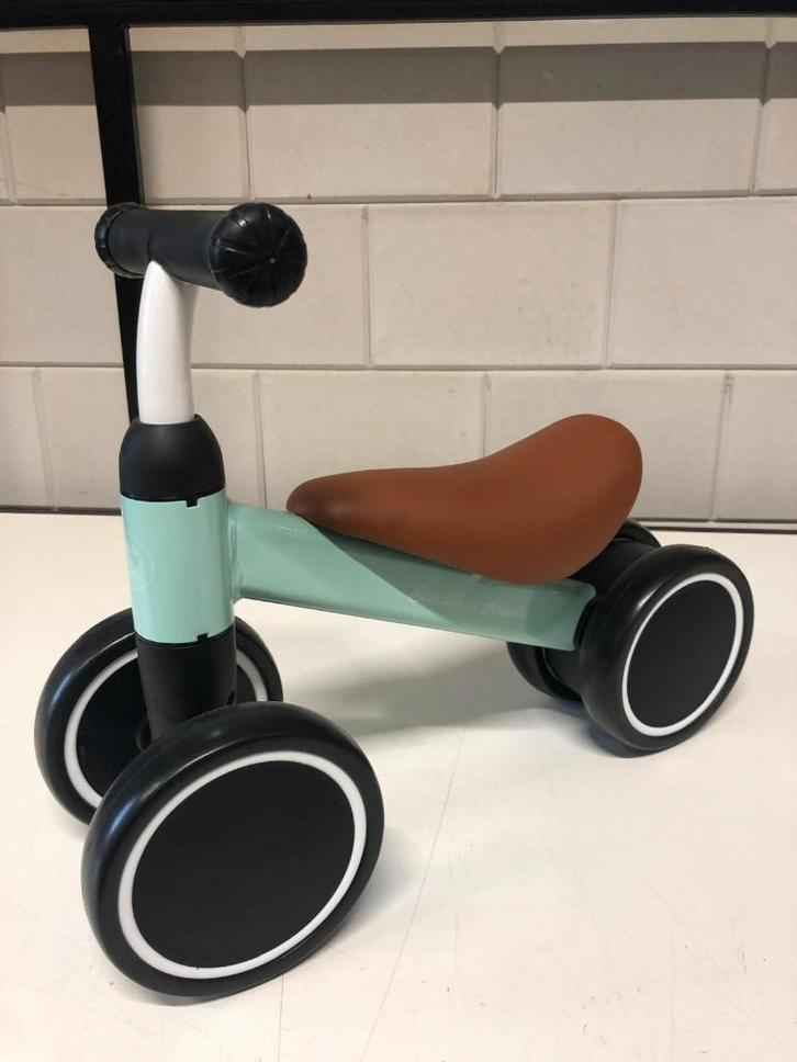 Bandits & Angels loopfiets Little Starter Mint vanaf 1 jaar, Kinderen en Baby's, Speelgoed | Buiten | Voertuigen en Loopfietsen