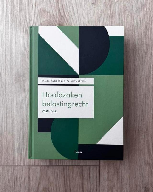 C. Wisman - Hoofdzaken belastingrecht, Boeken, Wetenschap, Zo goed als nieuw, Sociale wetenschap, Ophalen