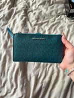 Portmone Michael Kors, Ophalen of Verzenden, Zo goed als nieuw, Blauw, Overige merken