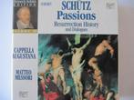 4CD Schütz - Matthäus Lukas Johannes Passion Auferstehung, Cd's en Dvd's, Cd's | Klassiek, Boxset, Ophalen of Verzenden, Vocaal