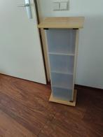 Kastje 33 cm B 25 cm D 49,5 cm H melkglas, Huis en Inrichting, Kasten | Overige, Ophalen, Zo goed als nieuw