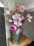 Vaas met kunst magnolia’s, Ophalen, Overige materialen, Overige kleuren, 50 tot 75 cm