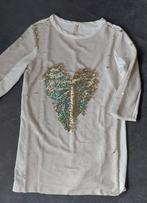 Tuniekje met pailletten, maat L, gebroken Wit, Maat 38/40 (M), Wit, Nieuw, Ophalen of Verzenden