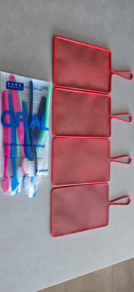 Spatraam Set + Tandenborstels - Creatief Spetteren!, Kinderen en Baby's, Speelgoed | Educatief en Creatief, Ophalen of Verzenden