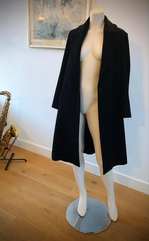 Max Mara Wollen Jas - vrijwel ongedragen, Kleding | Dames, Jassen | Winter, Zo goed als nieuw, Maat 38/40 (M), Zwart, Ophalen of Verzenden