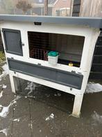 Kunststof konijnenhok, Ophalen, 110 cm of meer, Zo goed als nieuw, 90 cm of meer