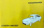 Instructieboekje Citroën AMI 8 NL 4/74 Nieuwstaat, Auto diversen, Handleidingen en Instructieboekjes, Verzenden