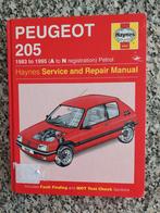 HAYNES OWNERS WORKSHOP REPAIR MANUAL  PEUGEOT 205 1983-1995, Peugeot, Ophalen of Verzenden