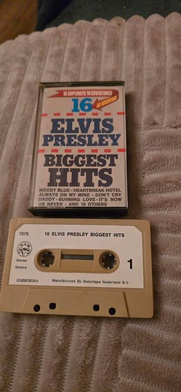 Elvis Presley - Biggest Hits  covertunes Cassetteband beschikbaar voor biedingen