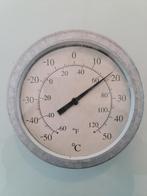 Vintage - Buiten thermometer - tuin, Audio, Tv en Foto, Weerstations en Barometers, Gebruikt, Ophalen of Verzenden