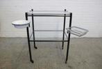 Serveerwagen vintage medische ziekenhuis Side table trolley, Huis en Inrichting, Ophalen of Verzenden
