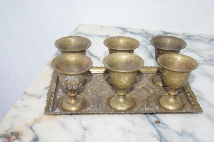 Eierdoppen op Plateau/briefstandaard /, Antiek en Kunst, Antiek | Woonaccessoires, Ophalen of Verzenden