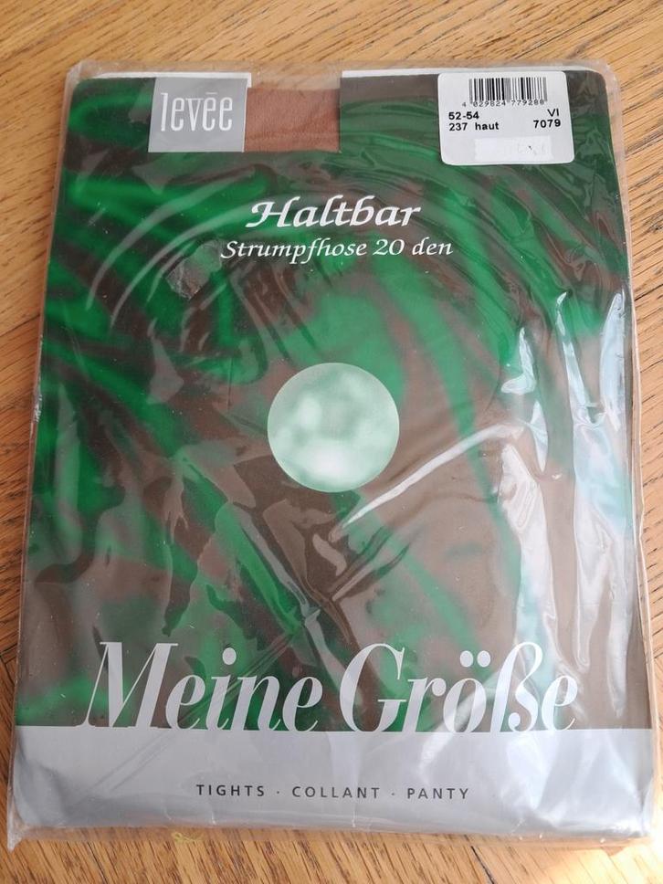 Levee haltbar20d  panty huidkleur 50-52, Kleding | Dames, Leggings, Maillots en Panty's, Nieuw, Panty, Zwart, Ophalen of Verzenden