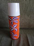 Vintage Thermoskan Oranje, paars retro., Huis en Inrichting, Ophalen of Verzenden, Gebruikt