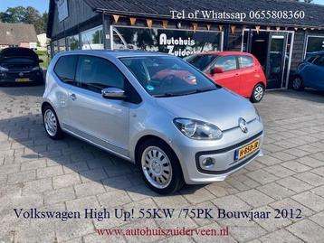 VOLKSWAGEN Up! 1.0 75PK 3D BMT High up! Lm Airco beschikbaar voor biedingen