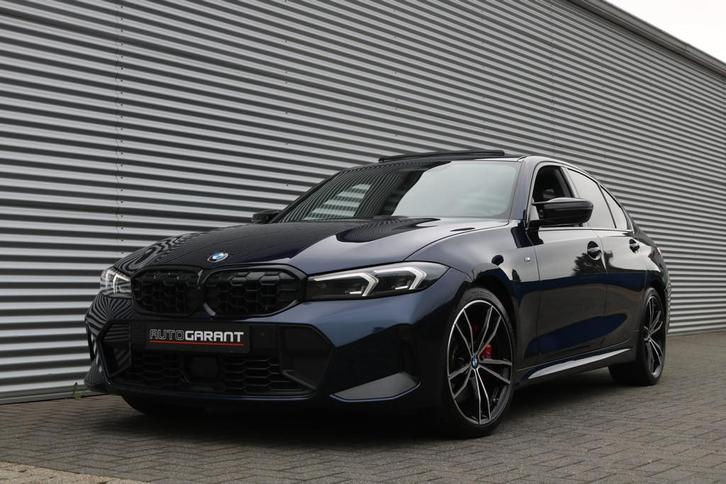 BMW 3-serie M340i xDrive 374PK (Schuif/Kanteldak Sportleder/, Auto's, BMW, Te koop, 3-Serie, 360° camera, 4x4, ABS, Adaptive Cruise Control