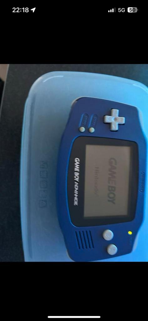 Gameboy advance orgineel + pokemon ruby en meer, Spelcomputers en Games, Spelcomputers | Nintendo Game Boy, Zo goed als nieuw