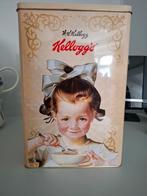 Groot blik vintage Kellogg's,twee afbeeldingen, Ophalen of Verzenden, Zo goed als nieuw