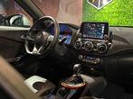 Nissan Juke 1.0 DIG-T N-Design |360CAM|KUIPSTOELEN|ACC|LANEA, Auto's, Gebruikt, Met garantie (alle), Zwart, Bedrijf