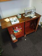 Pfaff 260 Naaimachine in Kast - Vintage, Hobby en Vrije tijd, Naaimachines en Toebehoren, Ophalen, Naaimachine, Industrieel, Gebruikt