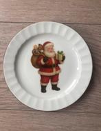 Peachtig wandbord met afbeelding avn de kertsman Kerst, Ophalen of Verzenden