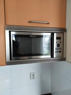 Bauknecht inbouw magnetron, Witgoed en Apparatuur, Magnetrons, Ophalen, Gebruikt, Inbouw, 45 tot 60 cm