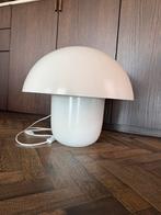Tafel lamp wit van ijzer, Huis en Inrichting, Ophalen, Zo goed als nieuw, Paddestoel, Metaal