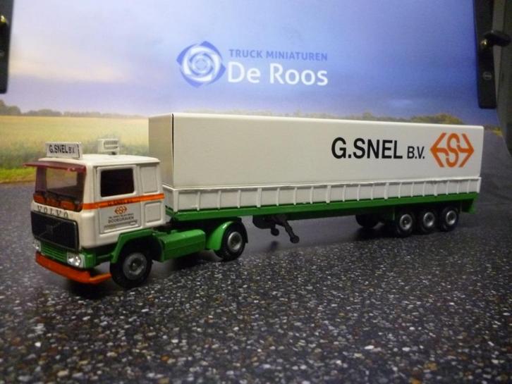 Tekno Volvo F12 G. Snel, Hobby en Vrije tijd, Modelauto's | 1:50, Zo goed als nieuw, Bus of Vrachtwagen, Tekno, Verzenden