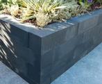Wallblock stapelblok strak New 12x10x60 Antraciet nero zwart, Biels, Nieuw, Ophalen of Verzenden, Minder dan 25 cm