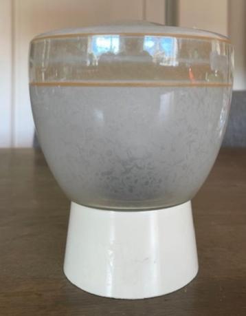 Glazen Vintage Plafonniere beschikbaar voor biedingen