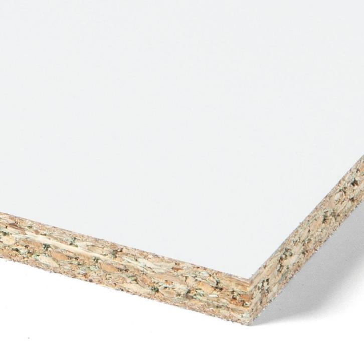 Unilin spaanplaat spano V313 P5 wit gegrond, Doe-het-zelf en Verbouw, Platen en Panelen, Nieuw, Overige materialen, Minder dan 20 mm