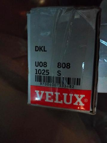 Velux verduisterend rolgordijn wit DKL U08