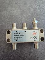Astro HFT 4 Coax Splitter - 4-voudig, Ophalen of Verzenden, Gebruikt, Tv-kabel