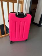Koffer Decent neon roze, Ophalen, Zo goed als nieuw, Hard kunststof