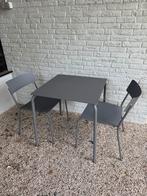 Serax August Bistro Set Grijs, 2 zitplaatsen, Serax, Ophalen of Verzenden, Zo goed als nieuw