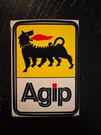 Originele Agip Sticker 5,4x7,8cm, Verzamelen, Ophalen of Verzenden, Nieuw, Auto of Motor