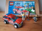 Lego city brandweercommandant complete set met boekje, Ophalen of Verzenden, Zo goed als nieuw