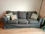 Ikea Ektorp 3-zits bank - Grijs, Huis en Inrichting, Banken | Bankstellen, Ophalen, Gebruikt, Driepersoons, 75 tot 100 cm