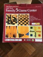 5 Houten Bordspellen in één doos., Hobby en Vrije tijd, Gezelschapsspellen | Bordspellen, Een of twee spelers, Ophalen of Verzenden