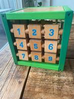 Houten Speelkubus met Activiteiten, Ophalen of Verzenden, Zo goed als nieuw, Rij- of Hobbelspeelgoed