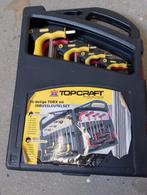 Topcraft Torx en Inbussleutelset - 16-delig, Doe-het-zelf en Verbouw, Gereedschap | Handgereedschap, Ophalen of Verzenden, Gebruikt