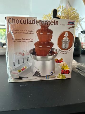 Quigg Chocoladefontein beschikbaar voor biedingen