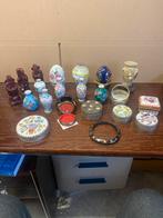 Div aarde werk popjes doosje beeldjes eieren, Antiek en Kunst, Ophalen of Verzenden