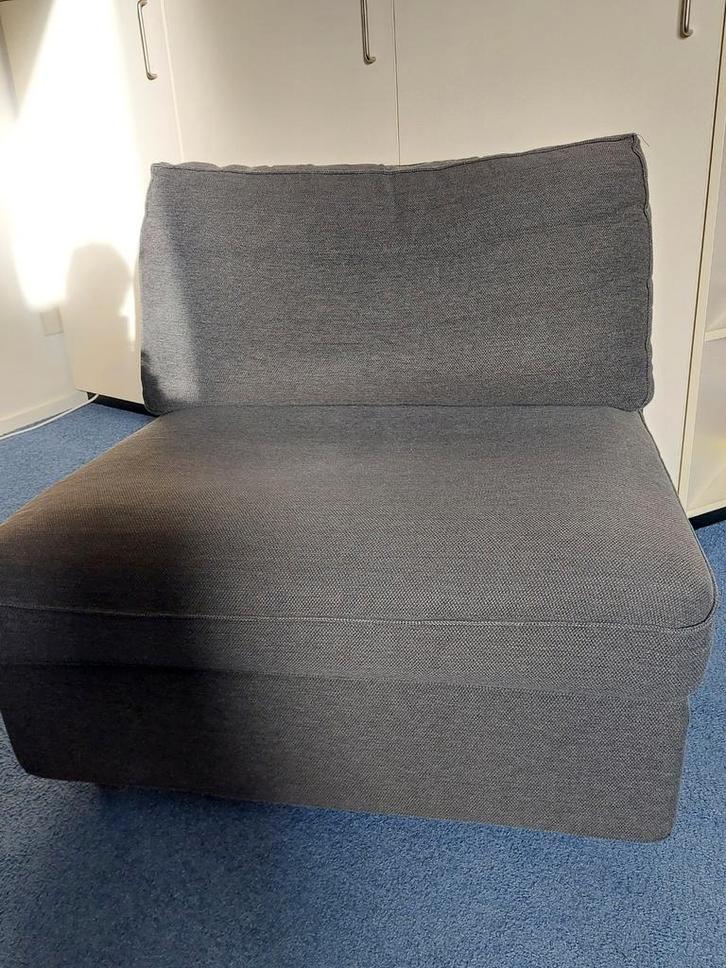 Ikea Kivik 1-zits element - Donkergrijs, Huis en Inrichting, Fauteuils, Gebruikt, Stof, 75 tot 100 cm, 75 tot 100 cm, Ophalen