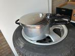Fissler Vitavit snelkookpan, Huis en Inrichting, Gebruikt, Inductieplaat, Rvs, Ophalen